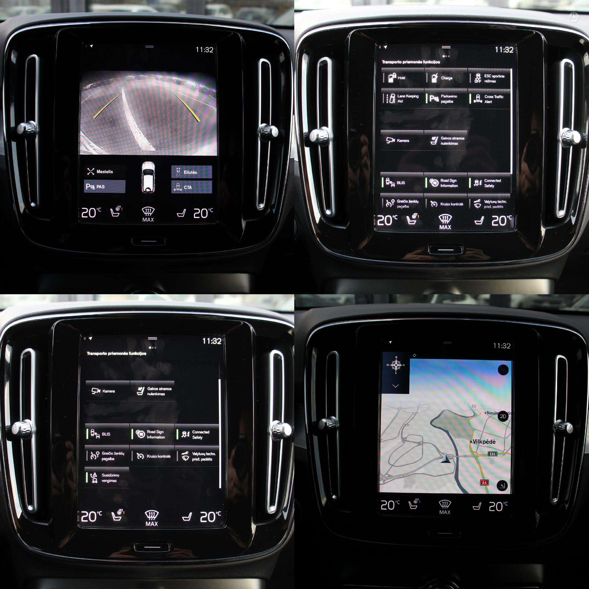 Naudoti Volvo XC40 automobiliai