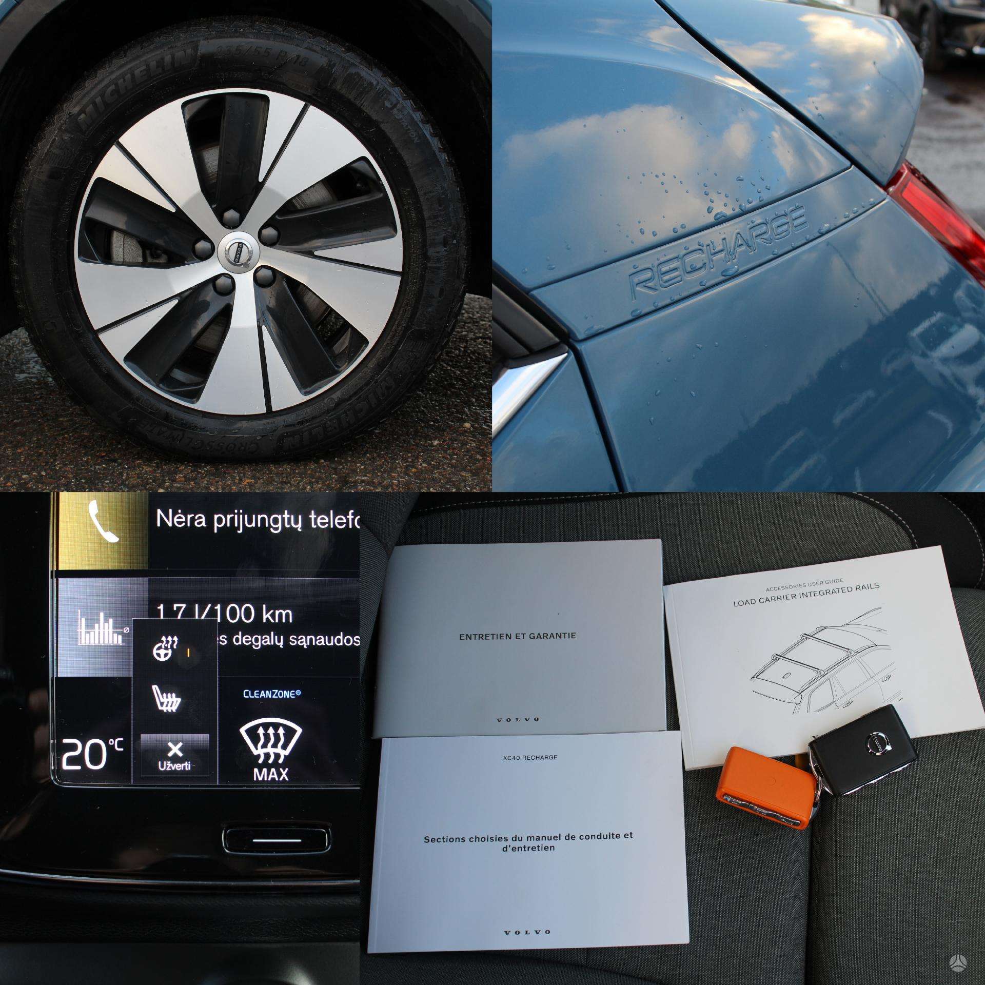 Naudoti Volvo XC40 automobiliai