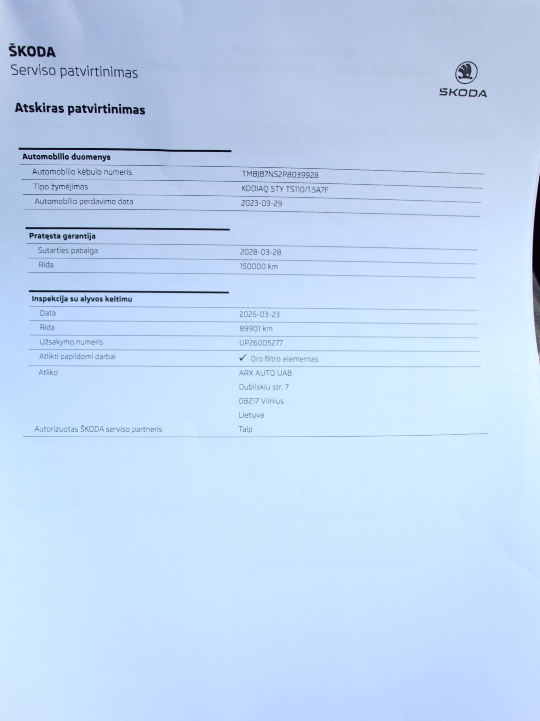 Naudoti Skoda Kodiaq automobiliai